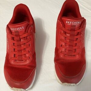 Skechers Bold Red Sneakers